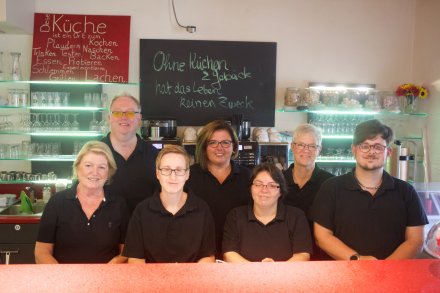 Das Team vom "käffchen am steinkreis"